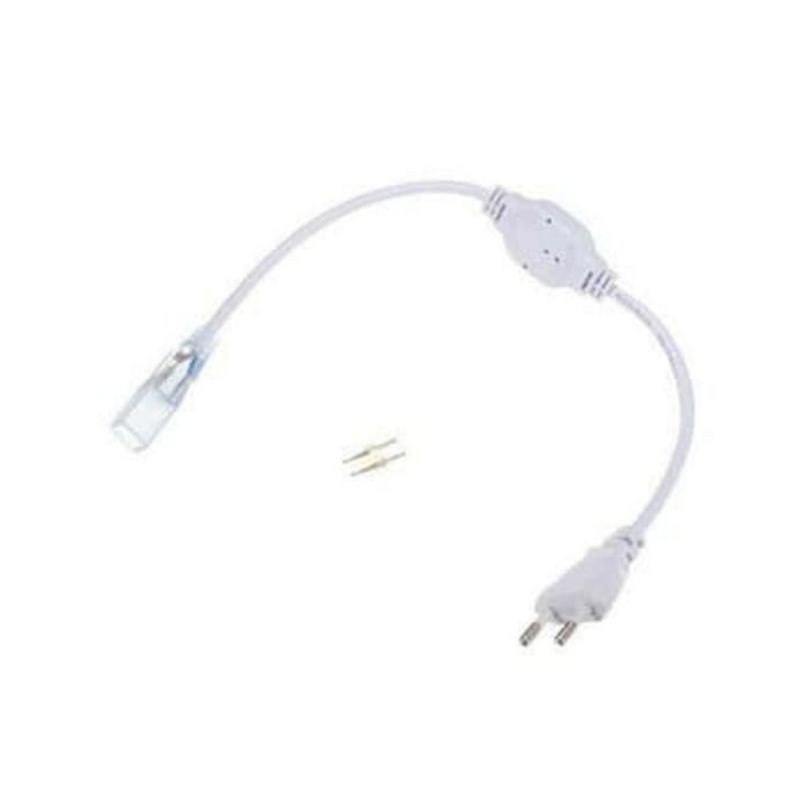 Soket Plug cord kabel sambungan led strip selang 5050 single warna connector konektor Socket