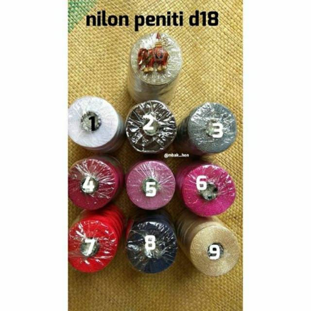 BENANG RAJUT NILON Cap PENITI