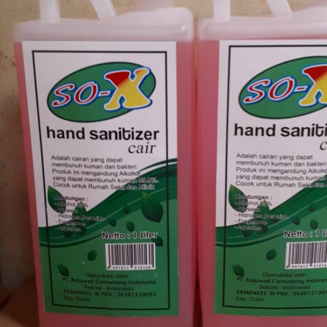 Hand sanitizer 1liter