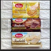 

Biskuit Roma sandwich rasa lemon / Coklat / Kacang 216 gr