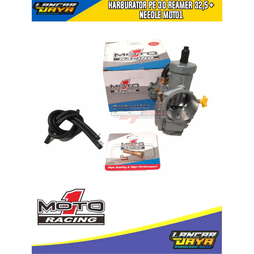 KARBURATOR KARBU PE 30 REAMER 32,5 + NEEDLE ORIGINAL MOTO1