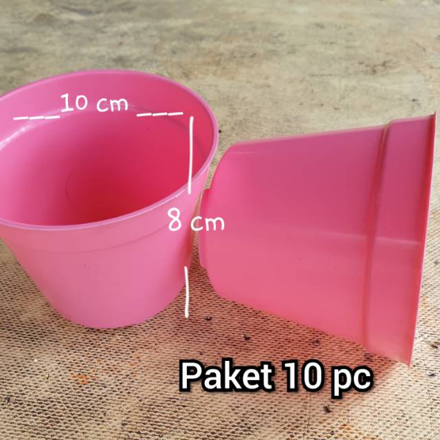  Pot  Hias Cantik Paket 10 pc Murah  Shopee Indonesia