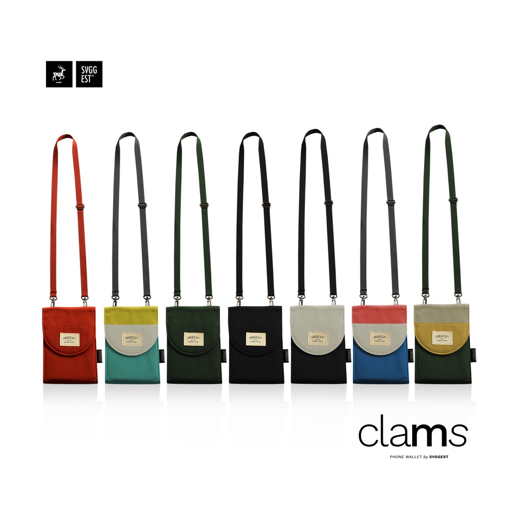 Svggest Phone Wallet Clams Mix