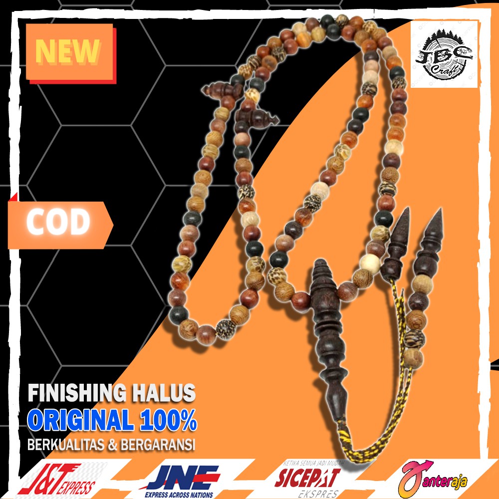 TASBIH KOMBINASI KAYU BERTUAH ASLI