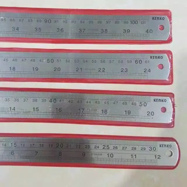 

Albama - Penggaris Besi 30cm / Penggaris Besi Murah / Alat Ukur / Penggaris Stainless