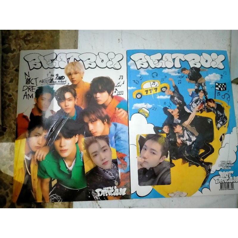 Album nct dream beatbox video call kpopmerch benefit pob jaemin renjun