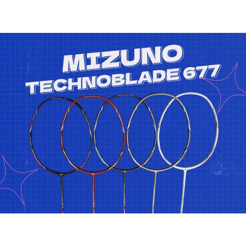 Raket Badminton Mizuno Technoblade 677 original