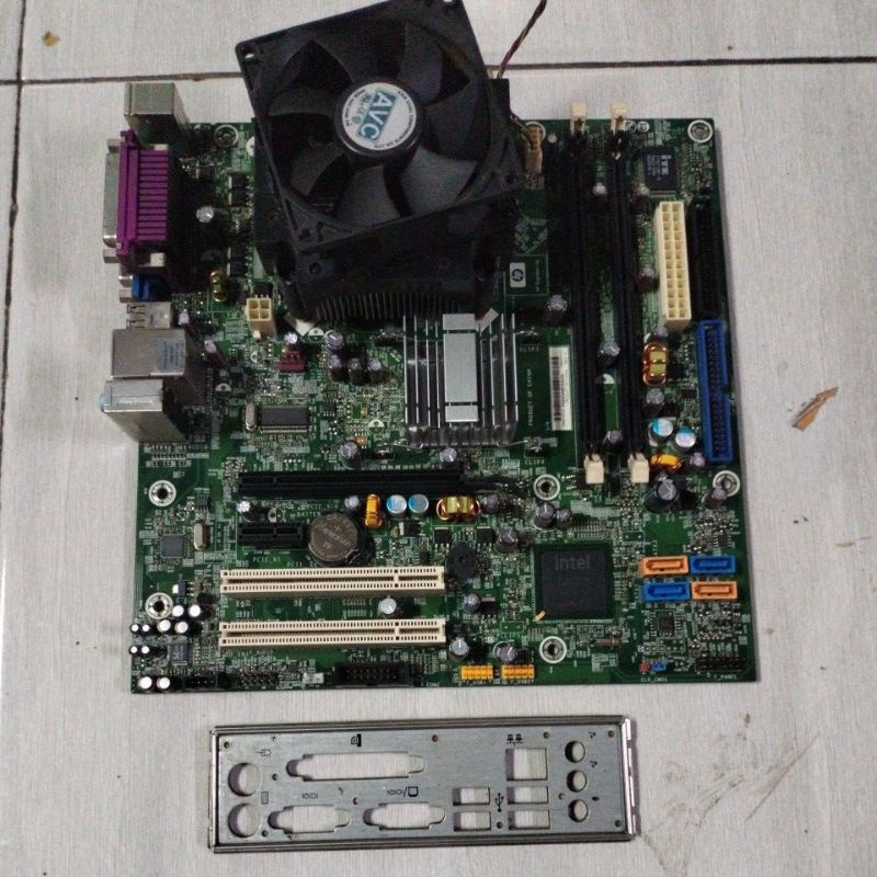 Mainboard Motherboard mobo Intel G41 Processor core 2duo bonus fan