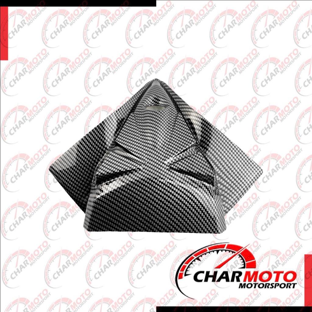 Cover Tutup Dada Depan Small Kecil Aerox 155 Carbon Karbon Nemo Original - Charmoto