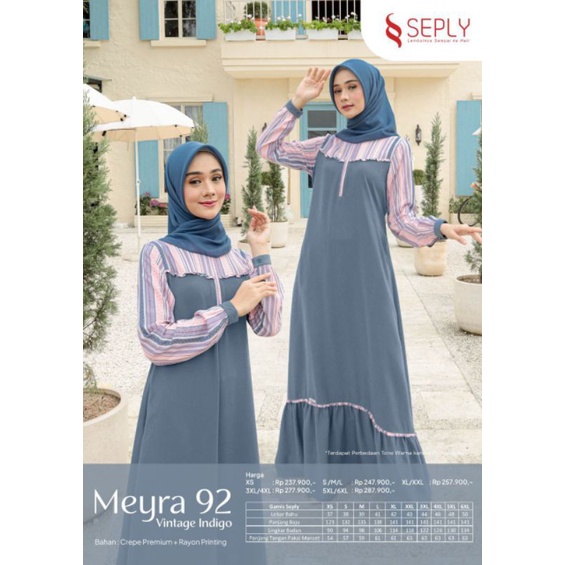 GAMIS SEPLY MEYRA 92 GAMIS DAILY