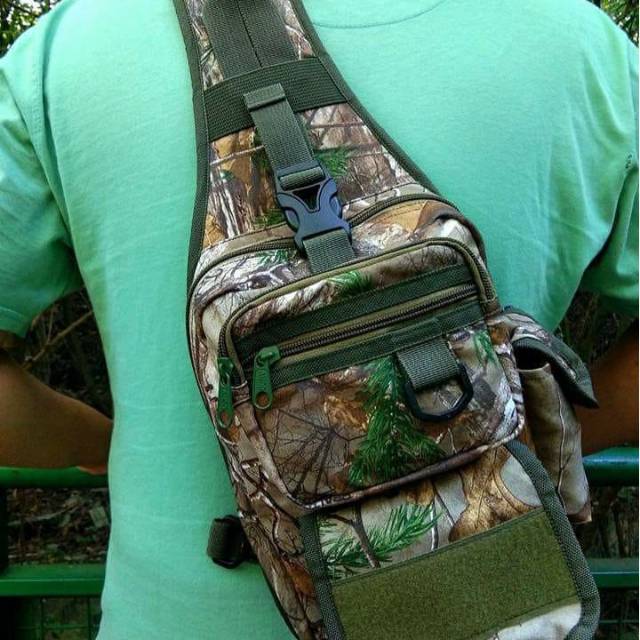 Tas camo realtree sling bag