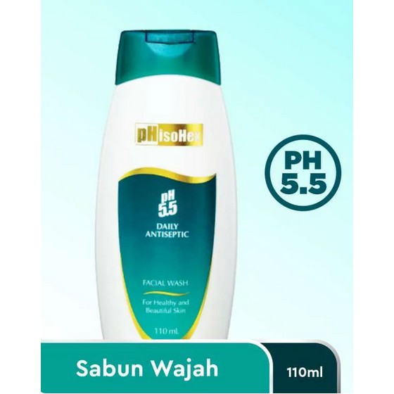 PHISOHEX Facial WASH 110mL SABUN CUCI Muka PH Balance