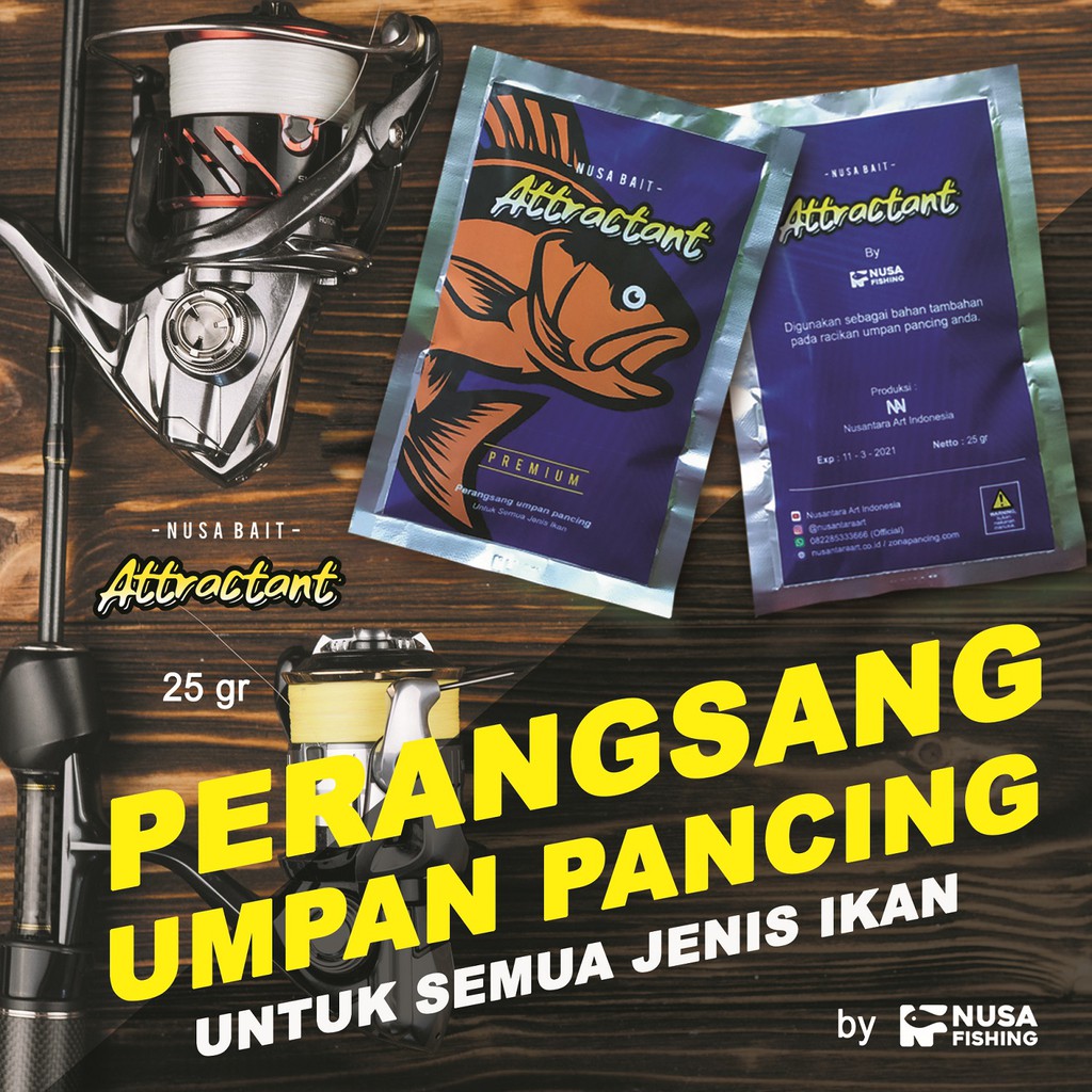 Attractant Perangsang Umpan Mancing Ikan Mas Lele Nila Bawal Patin Tombro Aroma Specialist Amis