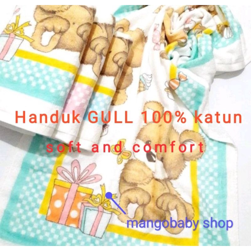 Gull Handuk anak dewasa bayi 100% katun 60x120 cm