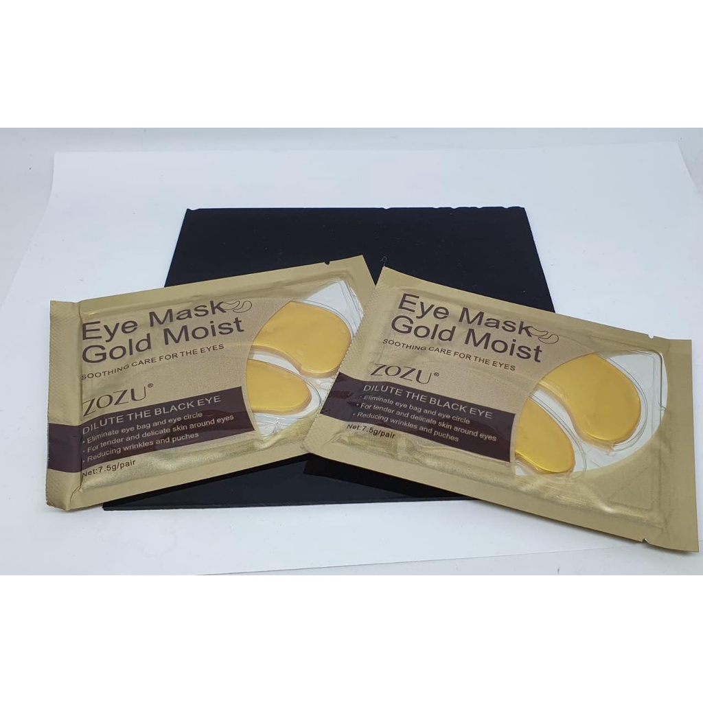 Zozu Eye Mask Masker Mata Anti Mata Panda Varian Gold