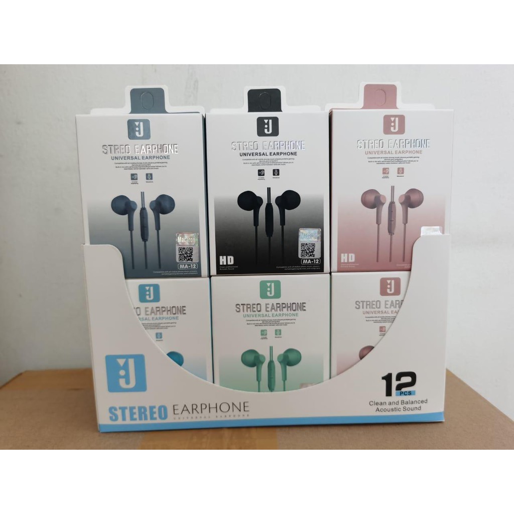 STREO EARPHONE JBL || MA-12