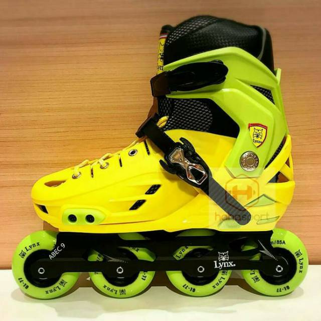 Sepatu Roda Lynx BM 138 Yellow Green