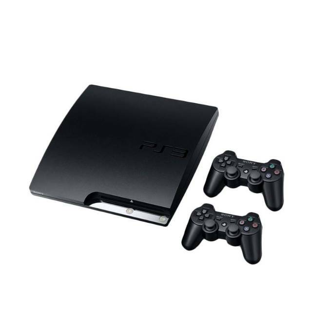 PS3 SLIM PROMO HDD 250GB FULL PERMAINAN + 2 STIK WIRELLES