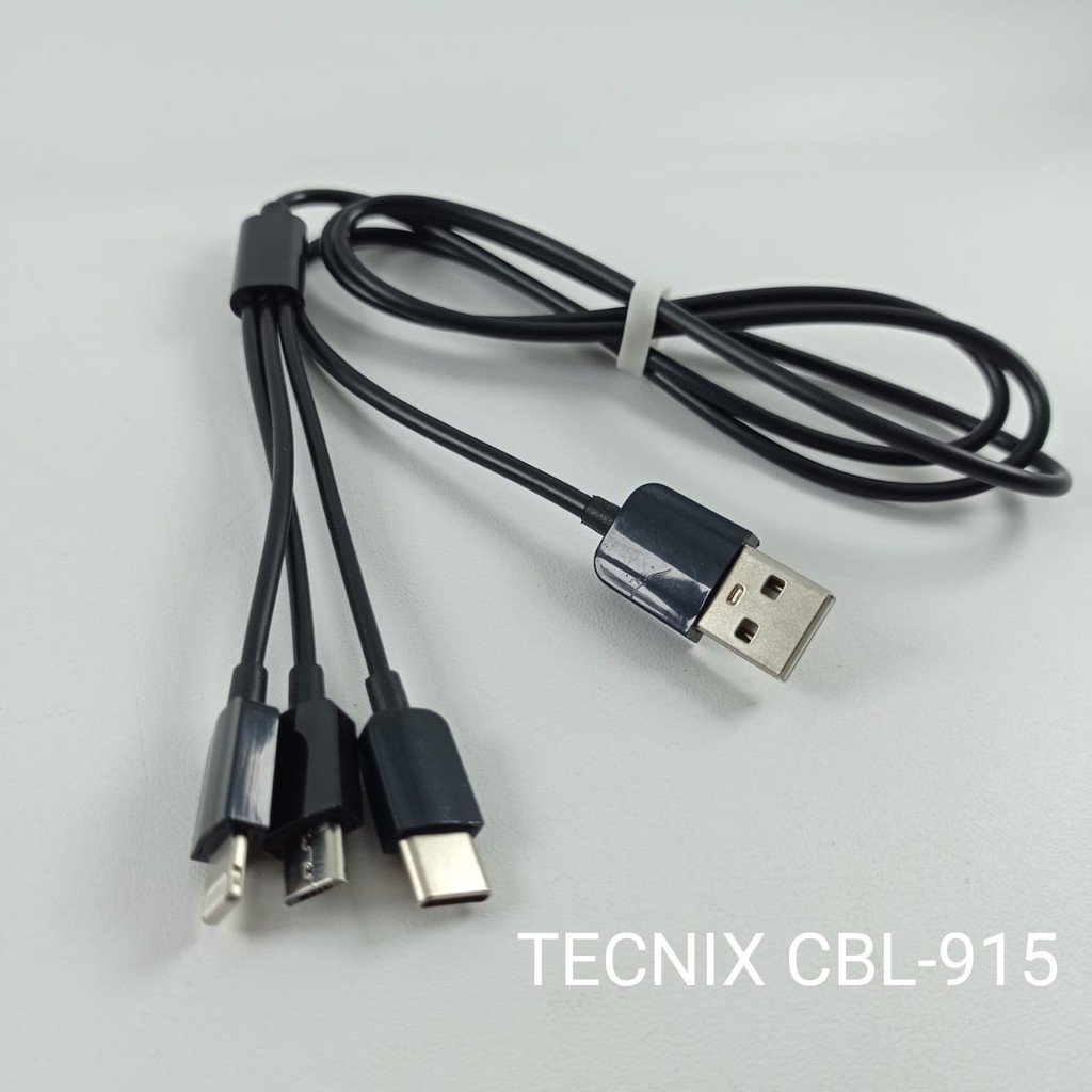 TECNIX CHARGING CABLE 3 IN 1 CBL 915