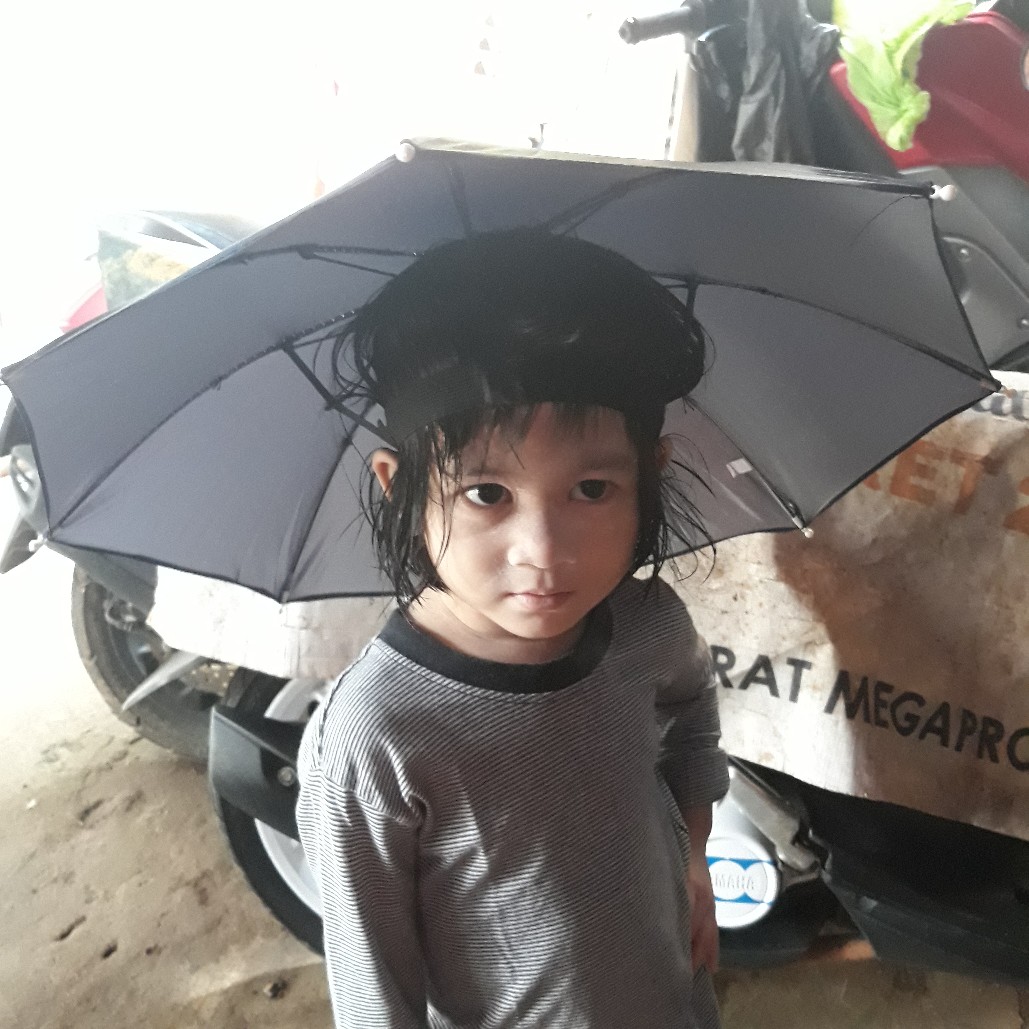 Payung Topi Nagoya Payung Kepala / Payung Polos