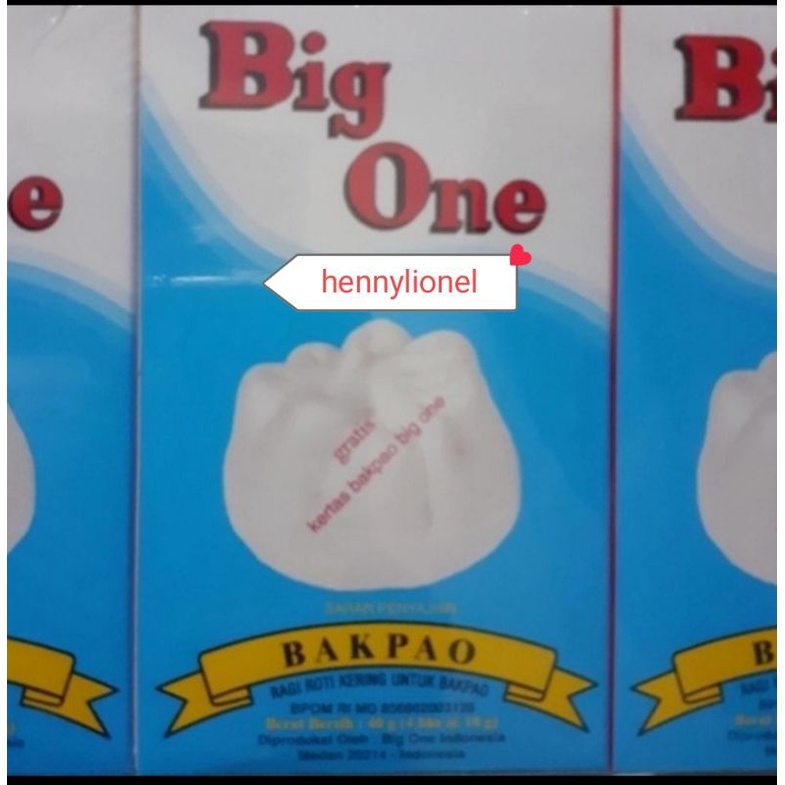 

Big one ragi bakpao 4 sachet