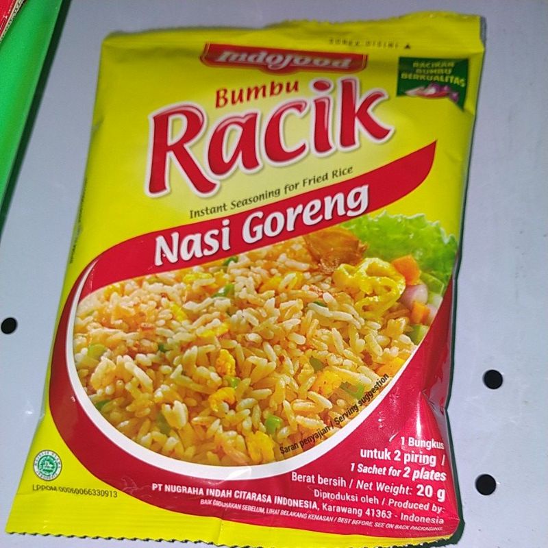 

Indofood bumbu racik Nasi Goreng