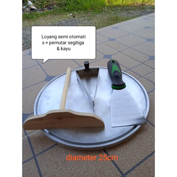 Loyang crepes komplit uk.25cm