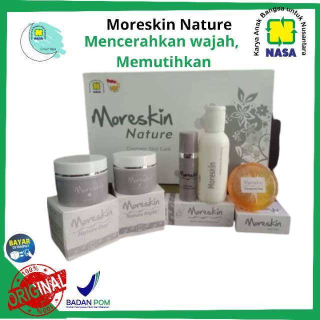 Moreskin Nature Nasa - Paket Moreskin Nasa