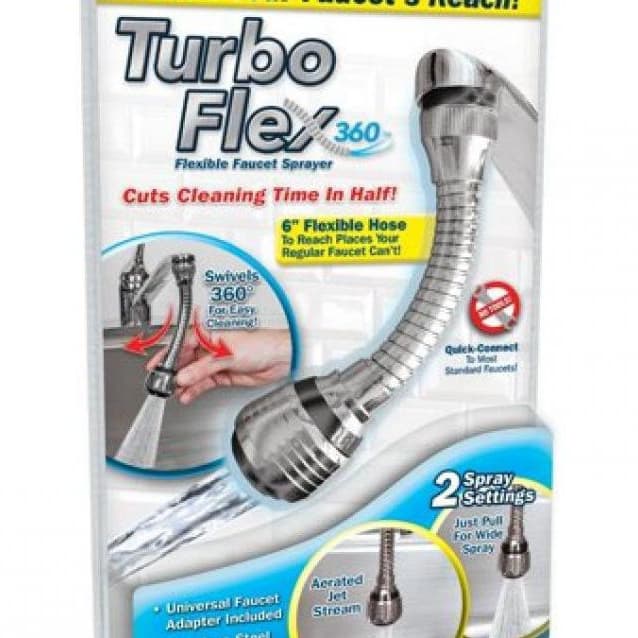 Turbo Flex 360 Flexible Faucet Sprayer / Keran Wastafel