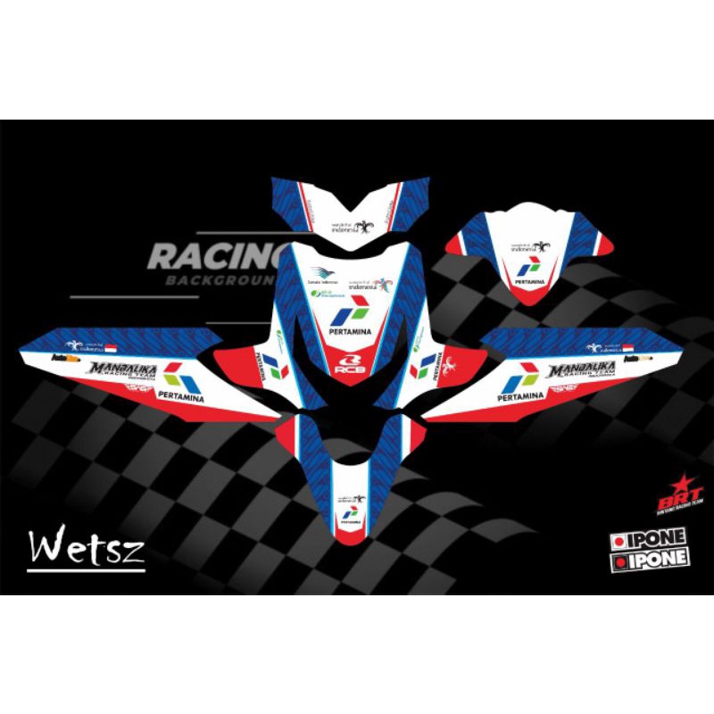 Decal Mandalika BEAT KARBU / Striping (Full Body)