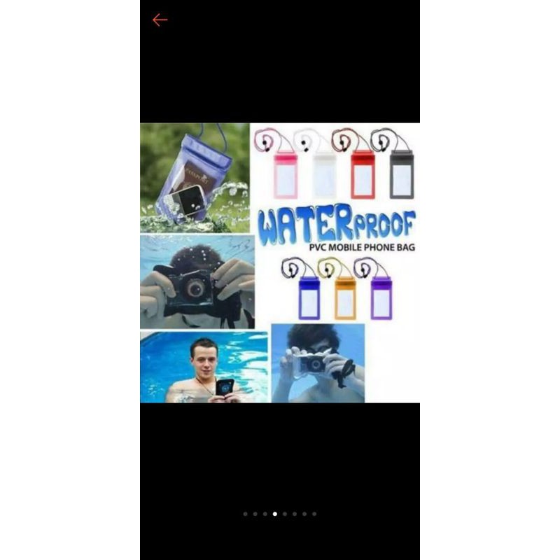 waterproof bag under water /sarung handphone anti air