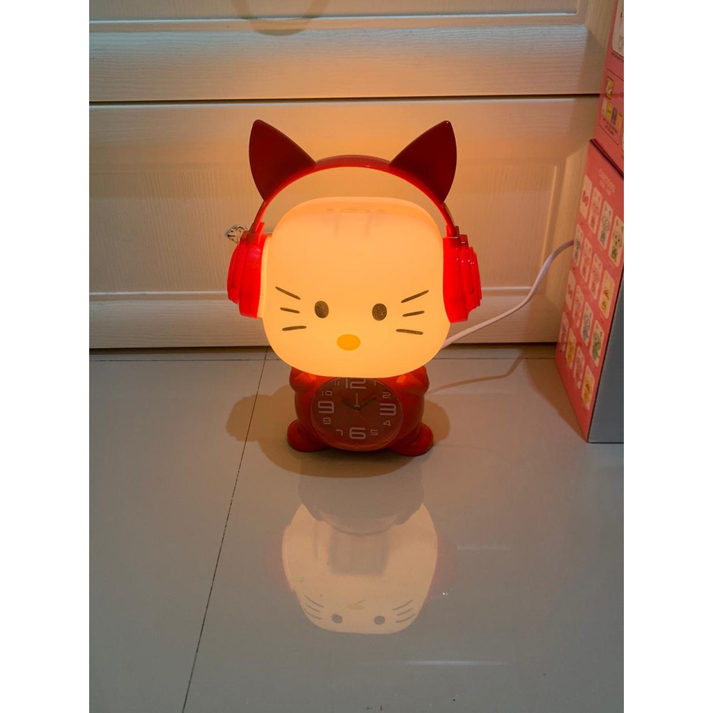 Lampu Tidur Cartoon Desk Lamp Night Light Dan Weker Karakter