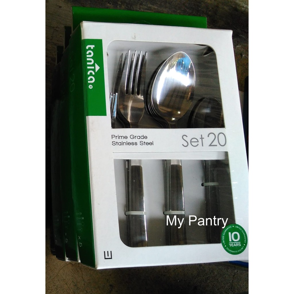 Sendok Garpu Set Deli Tanica / Spoon Set Sendok Makan Set Sendok Set Sendok Pak