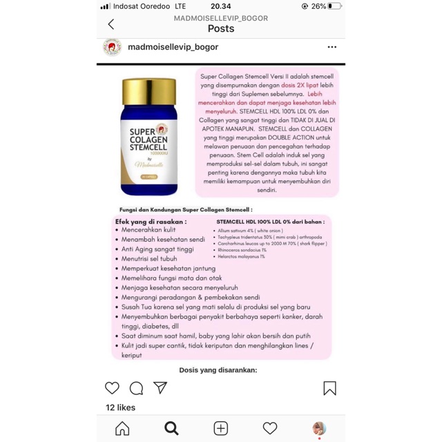 Super Collagen Stemcell v2 by Madmoisellevip_bogor