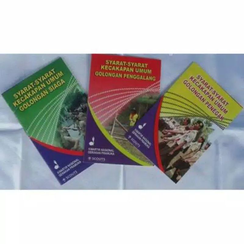 Sku siaga / sku penggalang / sku penegak / buku pramuka