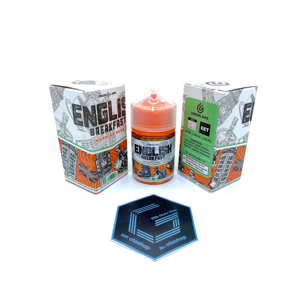 English Breakfast V3 - MORNING BABE by Union Labs 60ml 3mg 7mg liquid vape vapor premium pita cukai