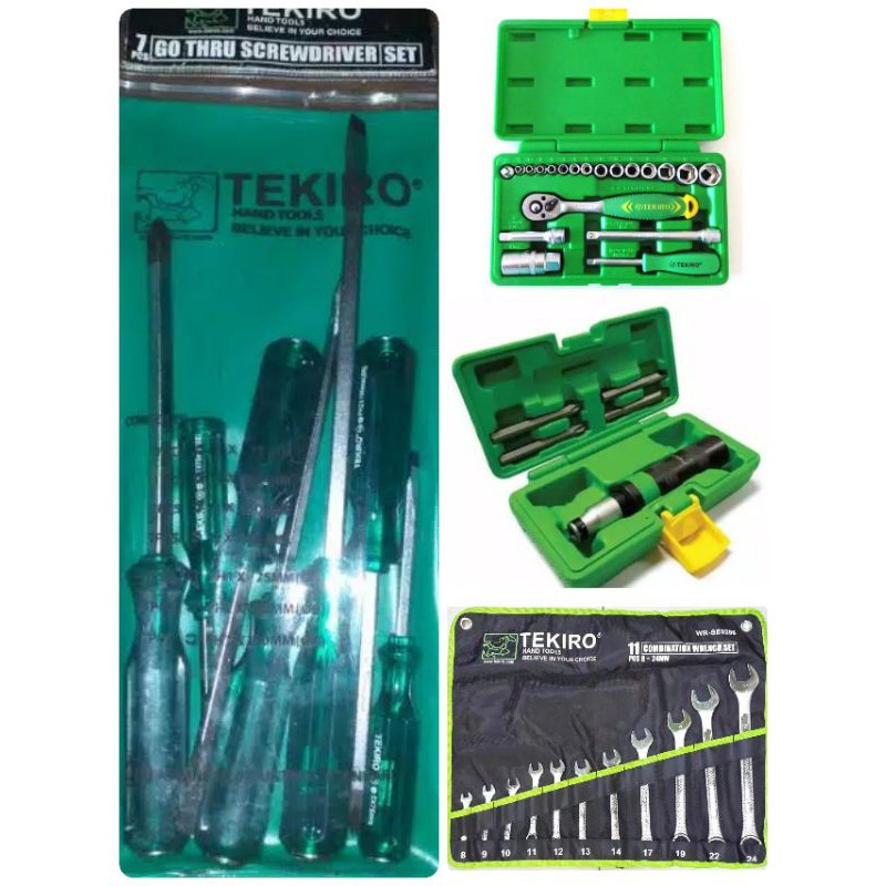 Paket Kunci Perbengkelan 4Set/ Kunci Bengkel Paket Tekiro