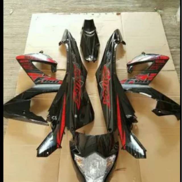 Cover body SATRIA FU 2014 fullset halus