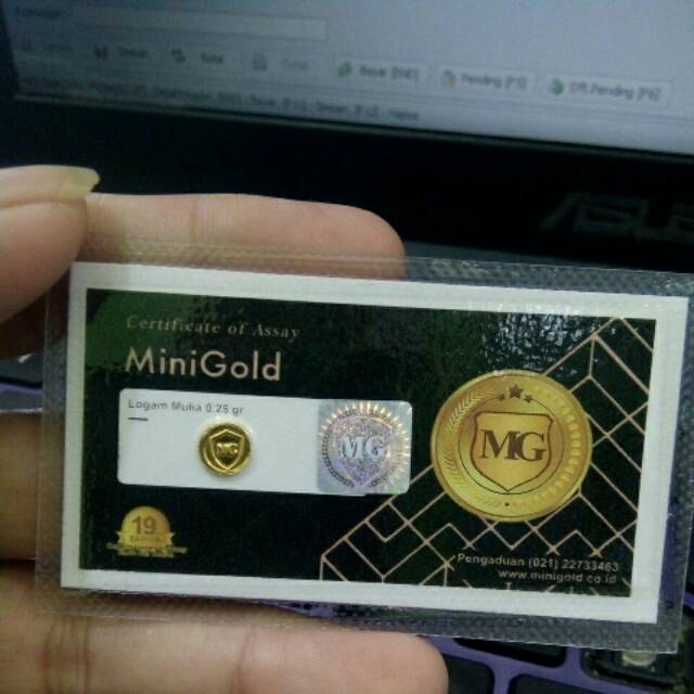 Minigold 0,25/emas mini