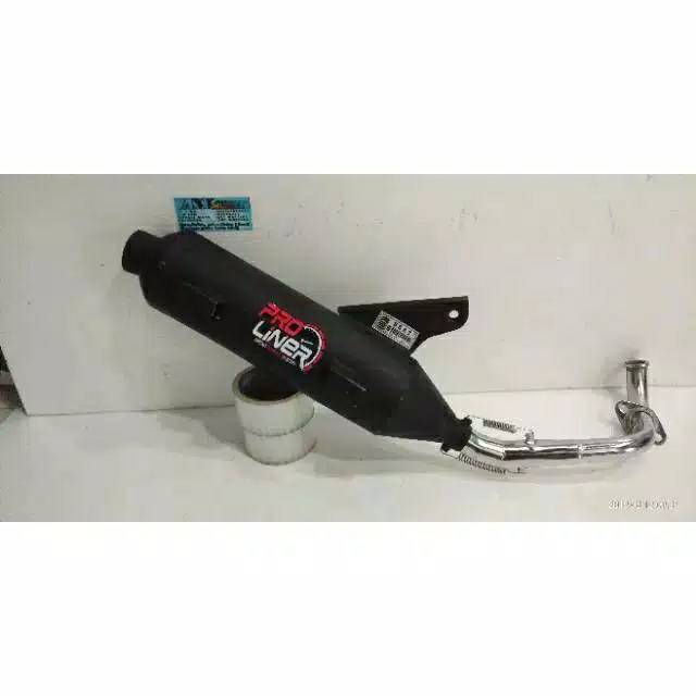 Knalpot Tsukigi Pro Liner Matic to Yamaha Mio M3 J GT Sporty Honda Vario 110 125 150 Beat Scoopy PCX