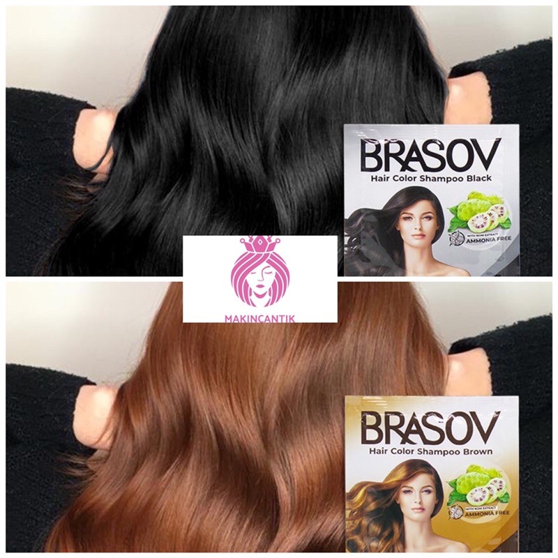 Brasov Shampoo Pewarna Rambut