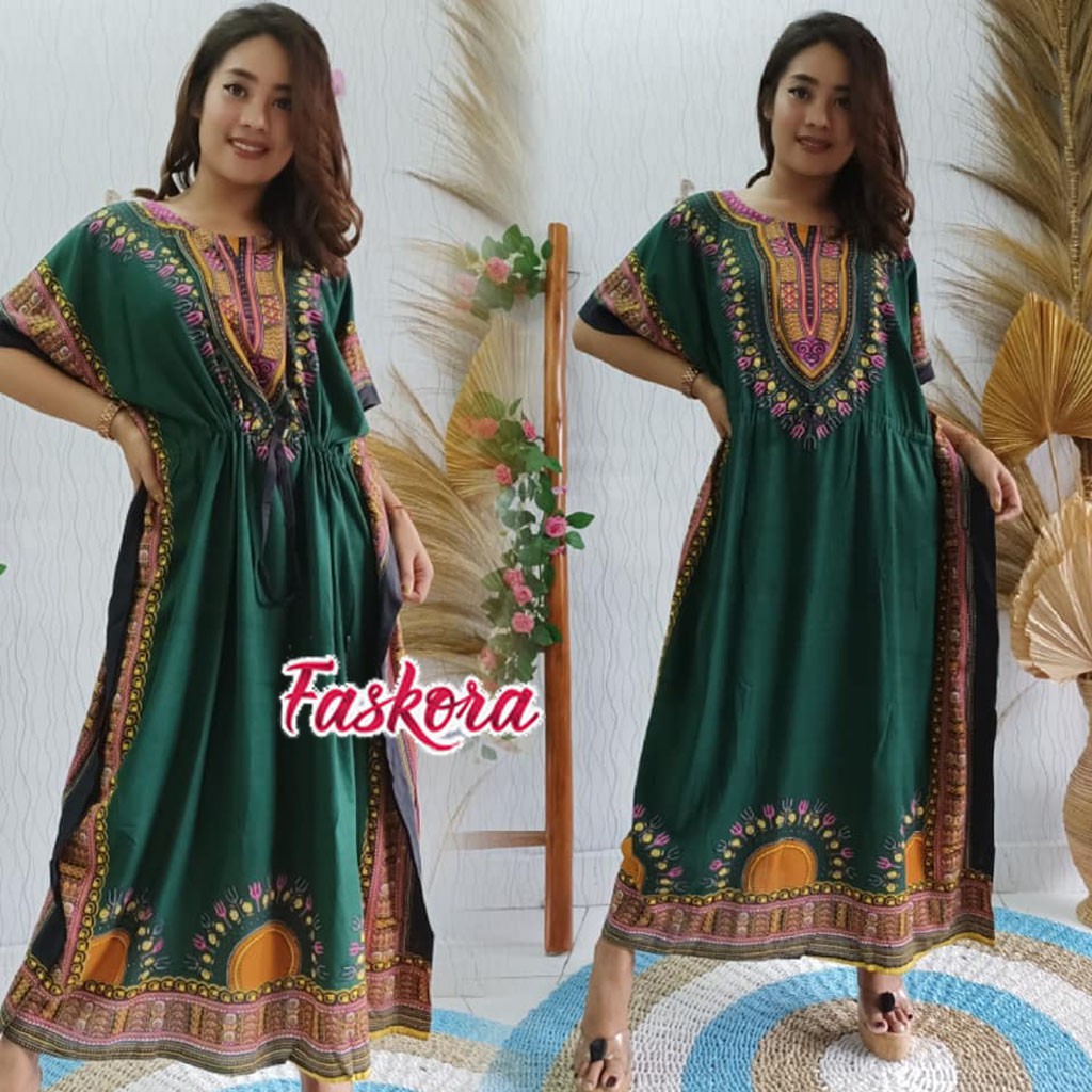 Gamis Kaftan Jumbo Ld 140 / Gamis Kaftan Terbaru2021 Lebaran Wanita Thailand / Dress Kaftan Batik