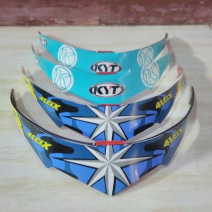 Spoiler Helm KYT Kyoto Motif Aleix Espargaro Kyoto Aquamarine Spoiler Kyt Kyoto