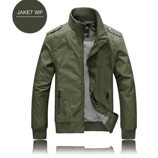  Jaket  Army Waterproof Hijau Jaket  Cowok Murah Pria Wanita 