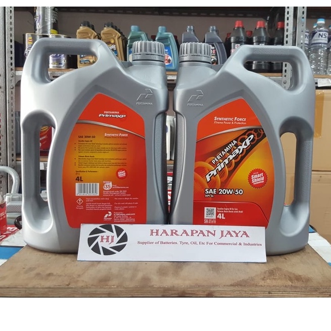 OLI MOBIL PERTAMINA PRIMA XP sae 20w50@4L