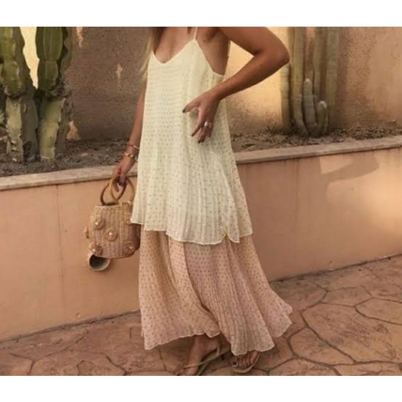 Zara Pleated Dress