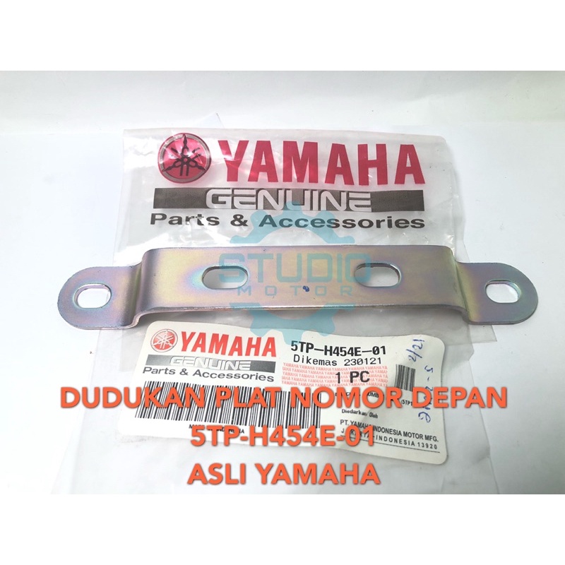 DUDUKAN PLAT NOMOR DEPAN JUPITER Z VEGA R NEW ZR MIO SOUL GT 5TP-H454E-01 ORI YAMAHA YGP