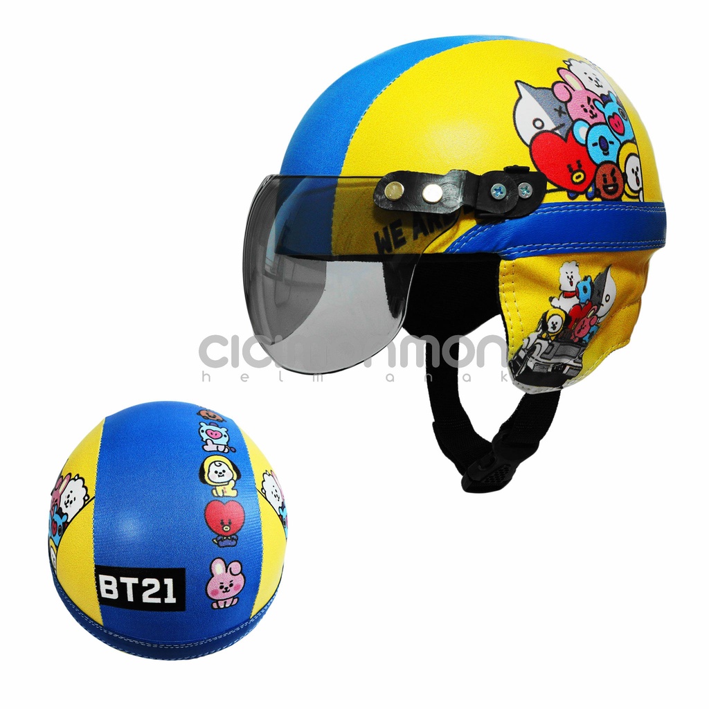 SUPER Helm Anak Balita Retro BT21