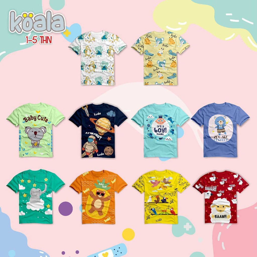 1 5th Kaos  Anak Bayi Baju murah distro remaja  cewek cowok 