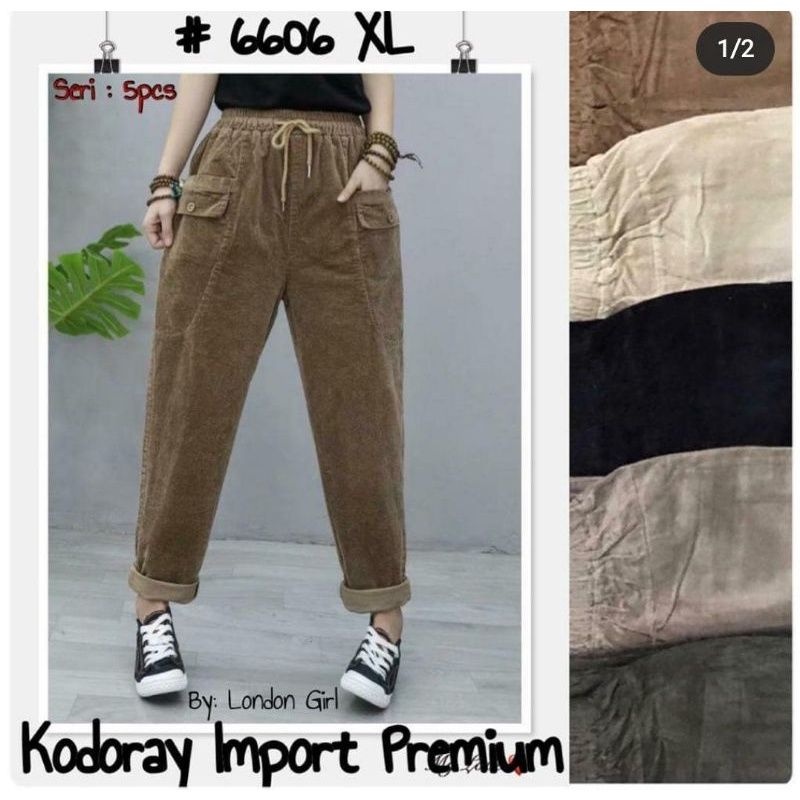 celana codoray by London girl UK xl dan xxxl